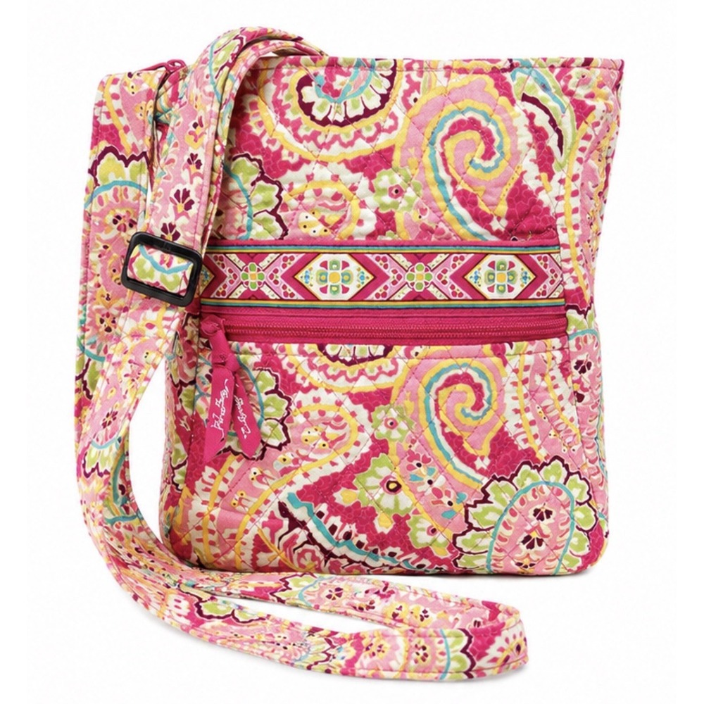 Vera Bradley Mini Hipster Capri Melon Crossbody Purse Bag Retired